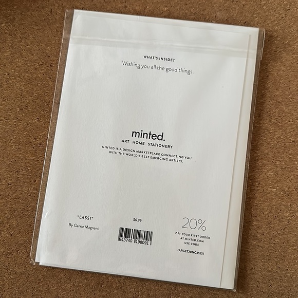 minted Happy Birthday Card - Picture 2 of 2